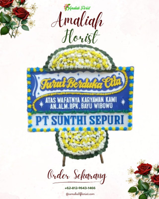 Papan Bunga Duka di Pakpak Bharat