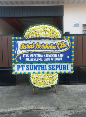 Papan Bunga Duka di Pakpak Bharat